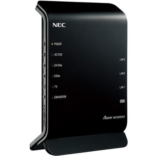 NEC 無線LANルーター PA-WG1200HS4 4550161189589